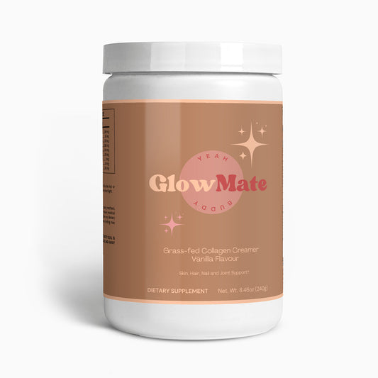 GlowMate Grass-Fed Collagen Creamer (Vanilla)